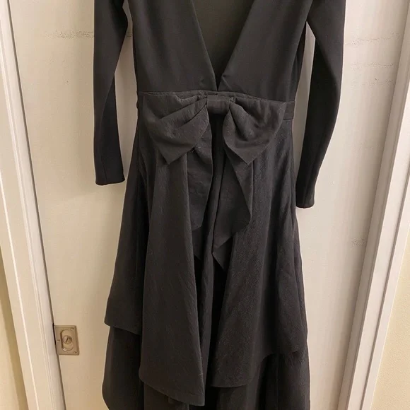 Fame and Partners 💌 Free Shipping Westside Dress Size 6 Formal Hi-Lo Gown - Picture 10 of 15